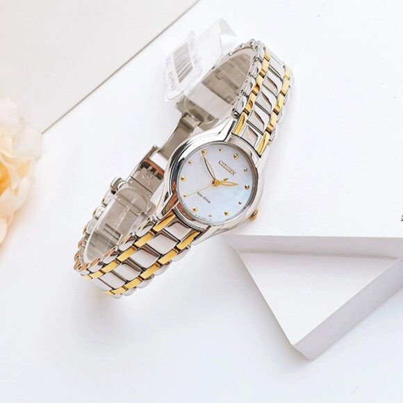 Citizen Two Tone Mother of Pearl 27mm Watch main image 6